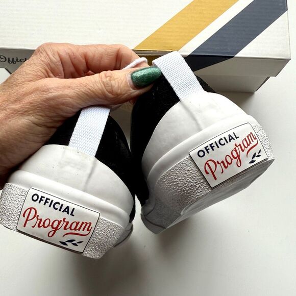 NWT Official Program big boy’s canvas slip on sneakers in camo/black/white Size - Picture 8 of 11